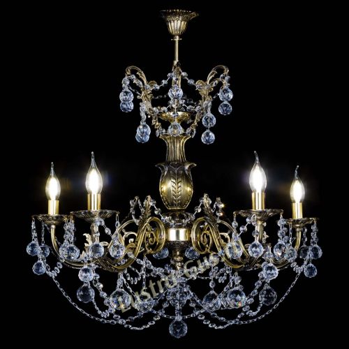 Люстра бронзовая Делия №5 шар в Самаре Гусь Хрустальный