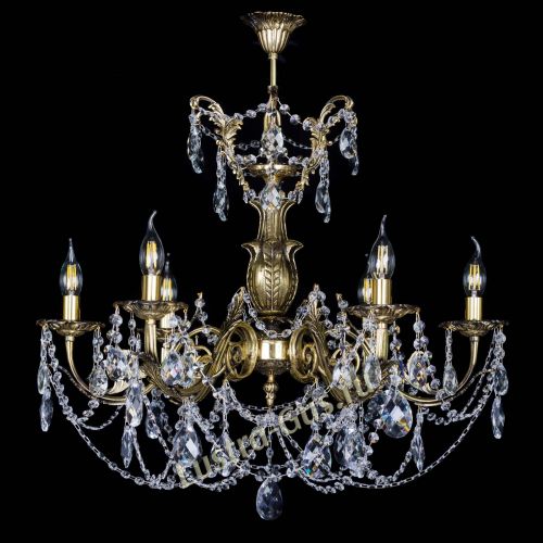 Люстра бронзовая Делия №6 журавлик в Самаре Гусь Хрустальный