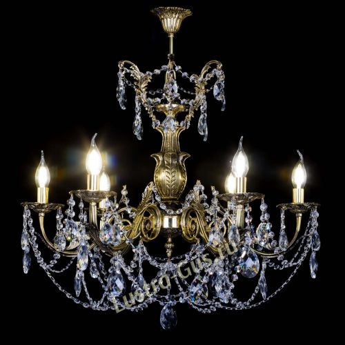 Люстра бронзовая Делия №6 журавлик в Самаре Гусь Хрустальный