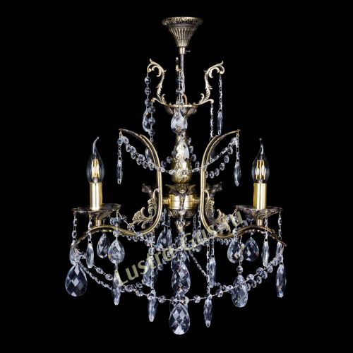 Бронзовая люстра Гелла №3 баден в Самаре Гусь Хрустальный