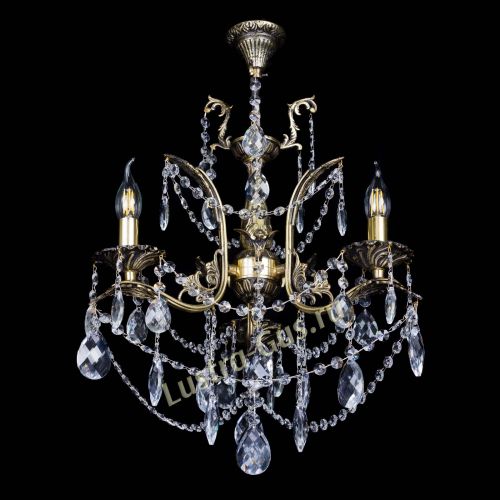 Бронзовая люстра Гелла №3 баден в Самаре Гусь Хрустальный