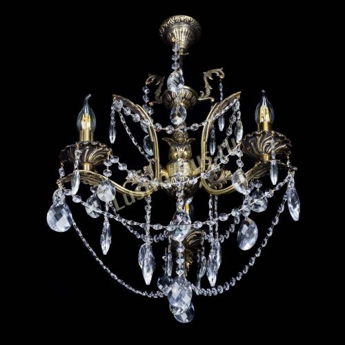 Бронзовая люстра Гелла №3 баден в Самаре Гусь Хрустальный