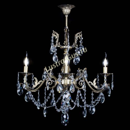 Люстра бронзовая Кассандра №3 баден в Самаре Гусь Хрустальный