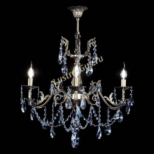 Люстра бронзовая Кассандра №3 лучик в Самаре Гусь Хрустальный