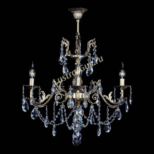 Люстра бронзовая Кассандра №3 журавлик в Самаре Гусь Хрустальный