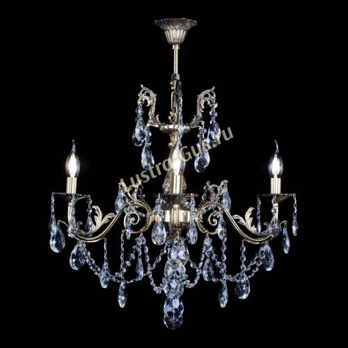 Люстра бронзовая Кассандра №3 журавлик в Самаре Гусь Хрустальный