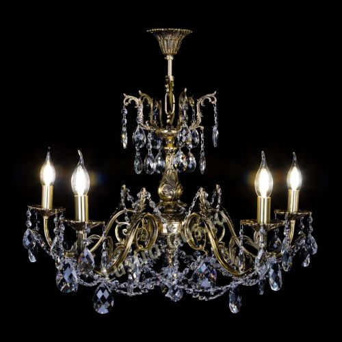Бронзовая люстра Кассандра №5 баден в Самаре Гусь Хрустальный