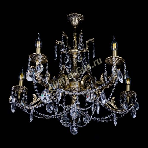 Бронзовая люстра Кассандра №5 баден в Самаре Гусь Хрустальный