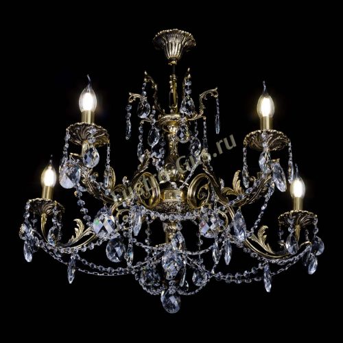Бронзовая люстра Кассандра №5 баден в Самаре Гусь Хрустальный