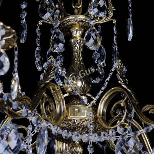 Бронзовая люстра Кассандра №5 баден в Самаре Гусь Хрустальный