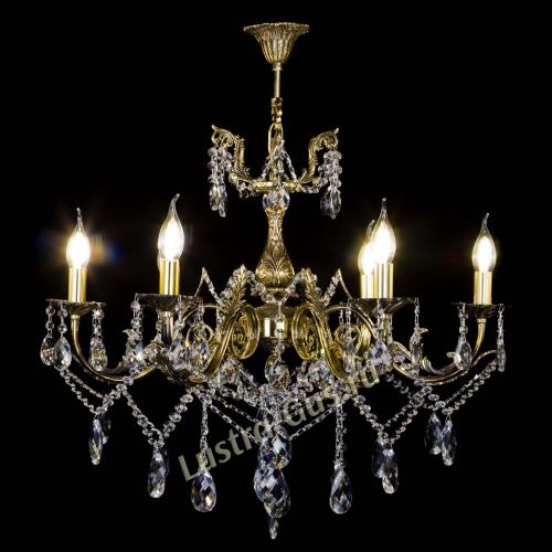 Бронзовая люстра Кассандра №6/2 баден в Самаре Гусь Хрустальный