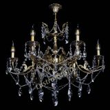  Бронзовая люстра Кассандра №6/2 лучик в Самаре