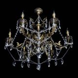  Бронзовая люстра Кассандра №6/2 лучик в Самаре