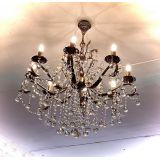 Бронзовая люстра Мелания №8/2 шар в Самаре