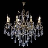 Бронзовая люстра Мелания №8/2 журавлик в Самаре Бронзовая люстра Мелания №8/2 журавлик в Самаре