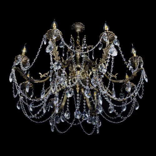 Бронзовая люстра Кассандра №8 баден в Самаре Гусь Хрустальный