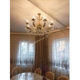 Бронзовая люстра Кассандра №8 шар в Самаре