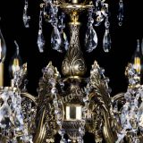 Бронзовая люстра Кассандра №8 журавлик в Самаре