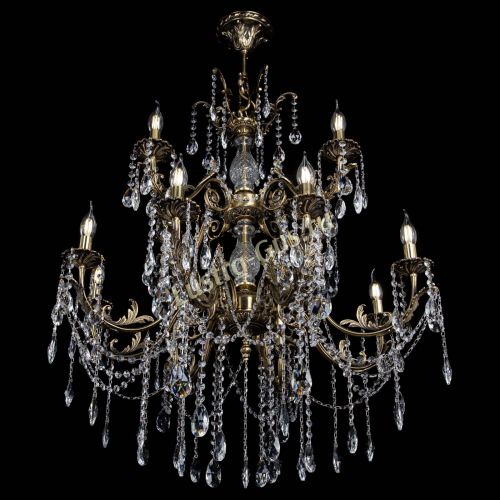 Люстра бронзовая Кассандра Алфея №12 журавлик в Самаре Гусь Хрустальный