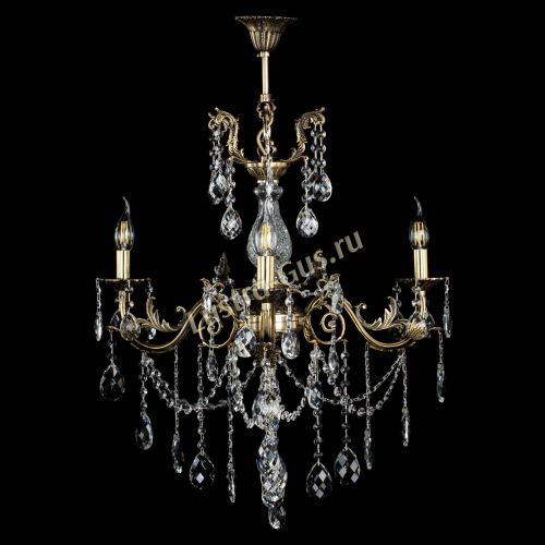 Люстра бронзовая Кассандра Алфея №3/1 баден в Самаре Гусь Хрустальный