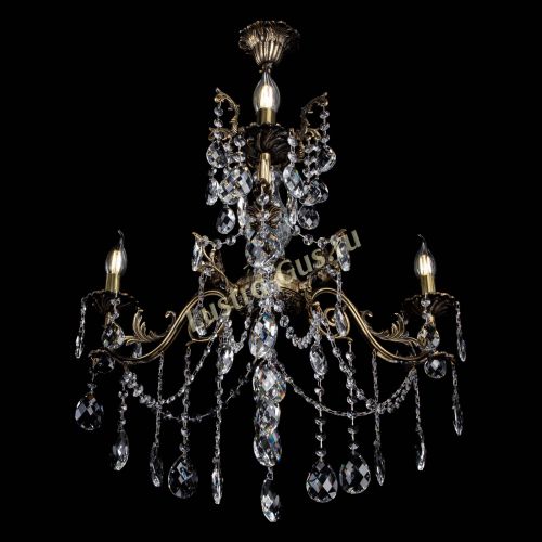 Люстра бронзовая Кассандра Алфея №3/1 баден в Самаре Гусь Хрустальный