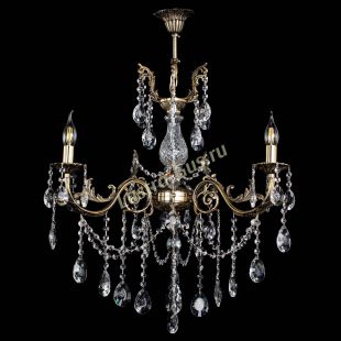  Люстра бронзовая Кассандра Алфея №3/1 звездочка