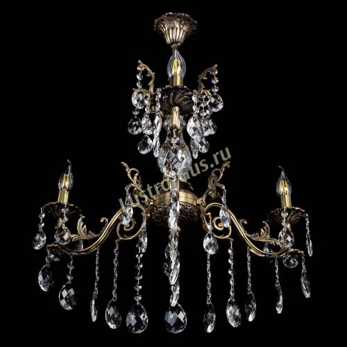 Люстра бронзовая Кассандра Алфея №3/2 баден в Самаре Гусь Хрустальный