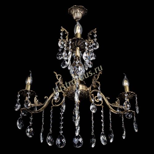 Люстра бронзовая Кассандра Алфея №3/2 баден в Самаре Гусь Хрустальный