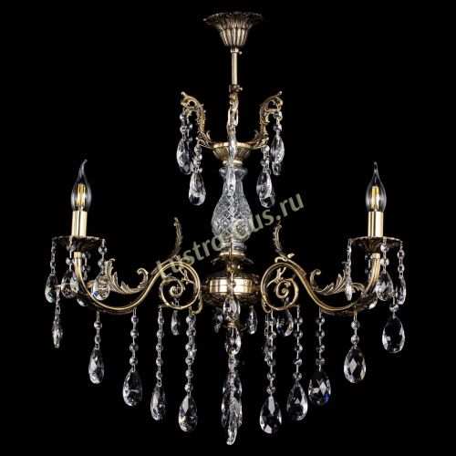 Люстра бронзовая Кассандра Алфея №3/2 журавлик в Самаре Гусь Хрустальный