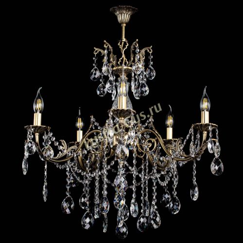 Люстра бронзовая Кассандра Алфея №5/1 баден в Самаре Гусь Хрустальный