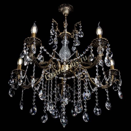 Люстра бронзовая Кассандра Алфея №5/1 баден в Самаре Гусь Хрустальный