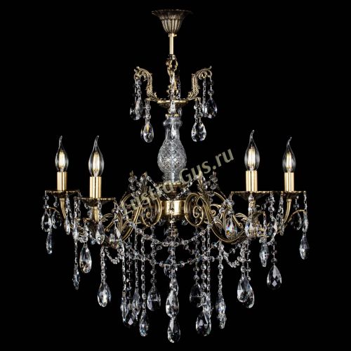 Люстра бронзовая Кассандра Алфея №5/1 журавлик в Самаре Гусь Хрустальный