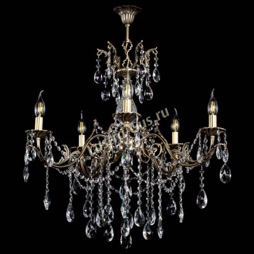 Люстра бронзовая Кассандра Алфея №5/1 журавлик в Самаре Гусь Хрустальный