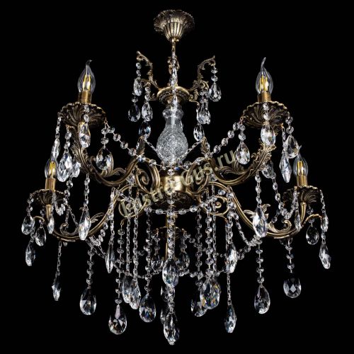 Люстра бронзовая Кассандра Алфея №5/1 журавлик в Самаре Гусь Хрустальный