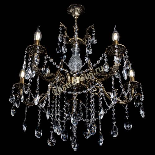 Люстра бронзовая Кассандра Алфея №5/1 журавлик в Самаре Гусь Хрустальный