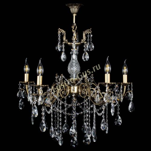 Люстра бронзовая Кассандра Алфея №5/1 звездочка в Самаре Гусь Хрустальный