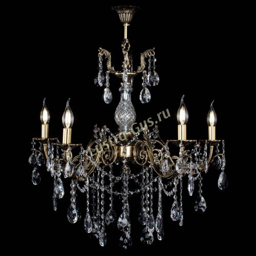 Люстра бронзовая Кассандра Алфея №5/1 звездочка в Самаре Гусь Хрустальный