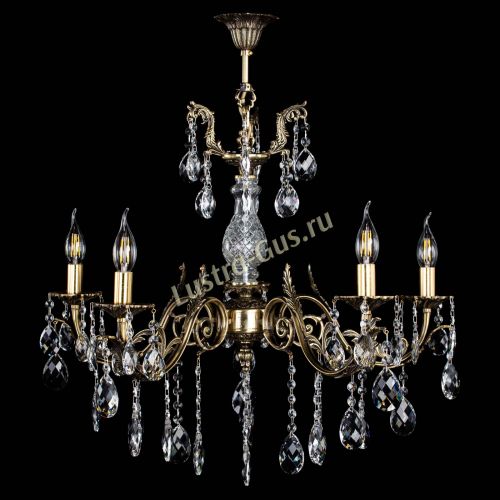 Люстра бронзовая Кассандра Алфея №5/2 баден в Самаре Гусь Хрустальный