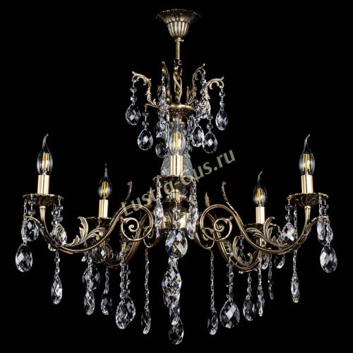 Люстра бронзовая Кассандра Алфея №5/2 баден в Самаре Гусь Хрустальный