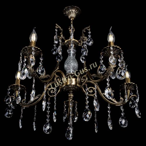 Люстра бронзовая Кассандра Алфея №5/2 баден в Самаре Гусь Хрустальный