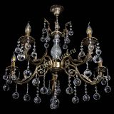 Люстра бронзовая Кассандра Алфея №5/2 шар в Самаре