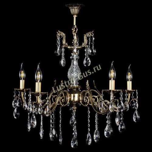 Люстра бронзовая Кассандра Алфея №5/2 журавлик в Самаре Гусь Хрустальный