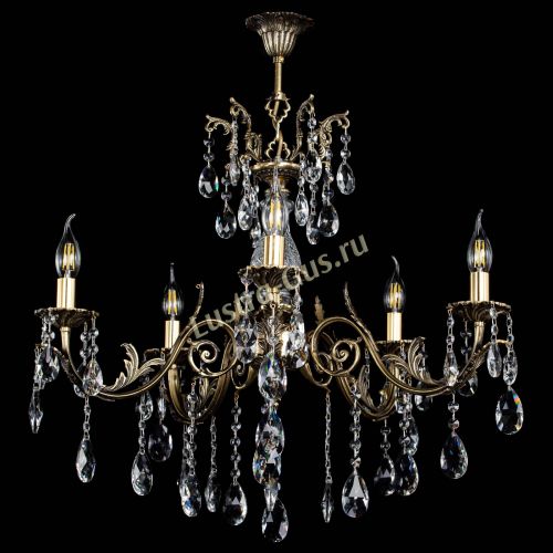 Люстра бронзовая Кассандра Алфея №5/2 журавлик в Самаре Гусь Хрустальный