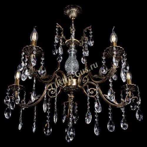 Люстра бронзовая Кассандра Алфея №5/2 журавлик в Самаре Гусь Хрустальный