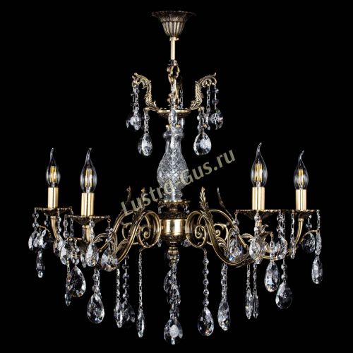 Люстра бронзовая Кассандра Алфея №5/2 звездочка в Самаре Гусь Хрустальный