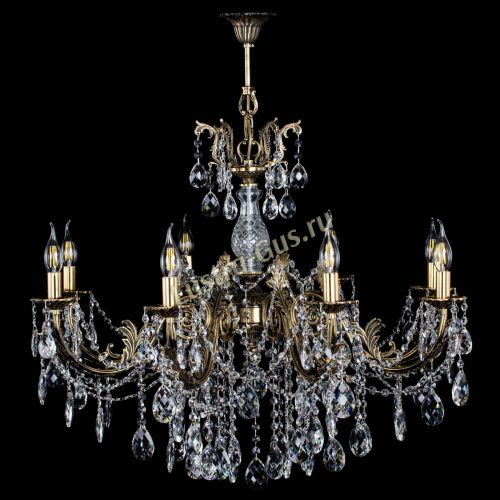 Люстра бронзовая Кассандра Алфея №8/1 баден в Самаре Гусь Хрустальный