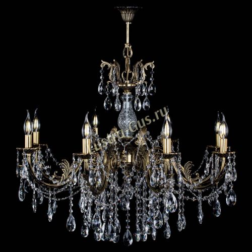 Люстра бронзовая Кассандра Алфея №8/1 журавлик в Самаре Гусь Хрустальный