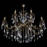 Люстра бронзовая Кассандра Алфея №8/2 звездочка в Самаре