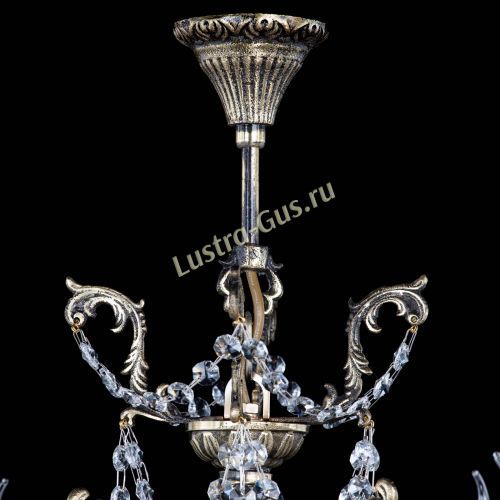 Люстра бронзовая Матильда №4 Лучик в Самаре Гусь Хрустальный