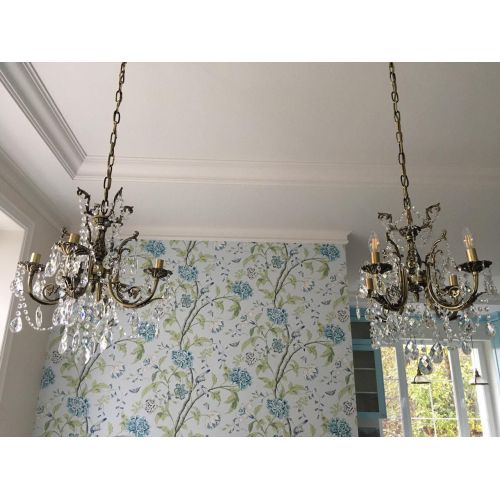 Люстра бронзовая Матильда №4 Баден в Самаре Гусь Хрустальный